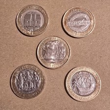 5x £2 Coins(2x London Underground, Mary Rose, Magna Carta, Great Fire Of London)