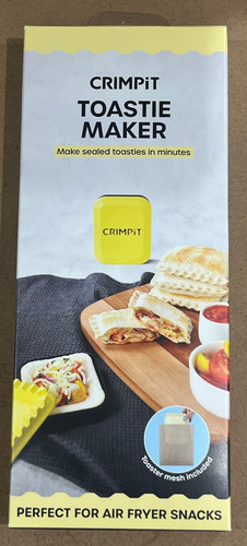 Crimpit toastie maker with - crimpit,