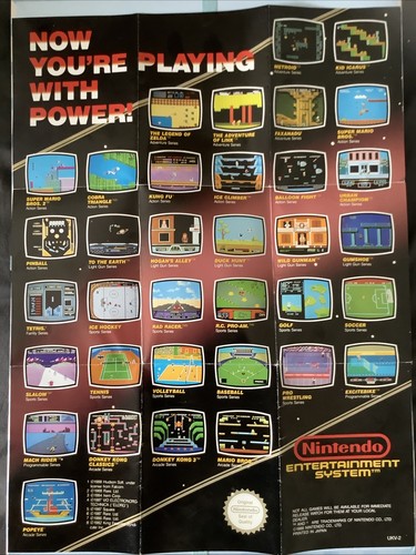 Original 1989 nintendo nes - nintendo,