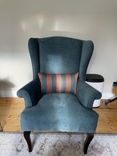 John Lewis Shaftesbury Armchair Chunky Chenille Teal