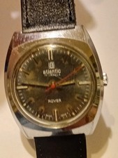 Vintage Atlantic Rover 17 Jevels Mechanical Men's Watch