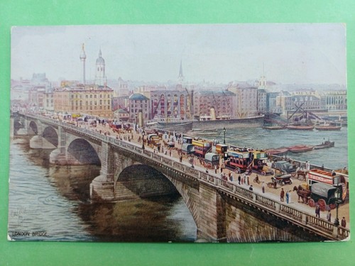 Tuck oilette post - post, card