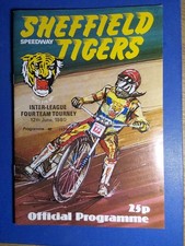 Sheffield Speedway Inter Four Team Tourney Sheffield,Halifax, Hull, Berwick 1980