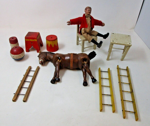 Antique schoenhut circus toy - antique,