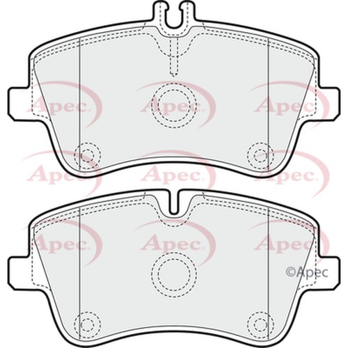 Brake pads set for - brake,
