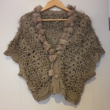 SHRUG JACKET Cosy Warm CROCHET