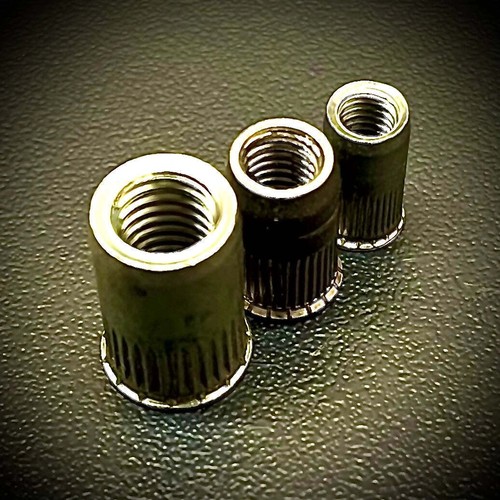 Rivet nut steel - steel, reduced