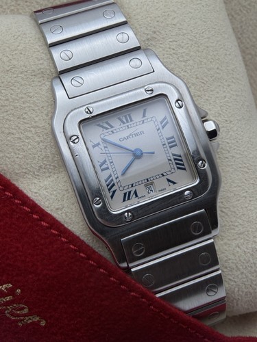 Vintage cartier santos galbée - cartier,