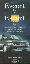 FORD ESCORT inc Si GHIA RS2000