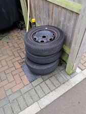 4x 5x100 175/70r14 Steel