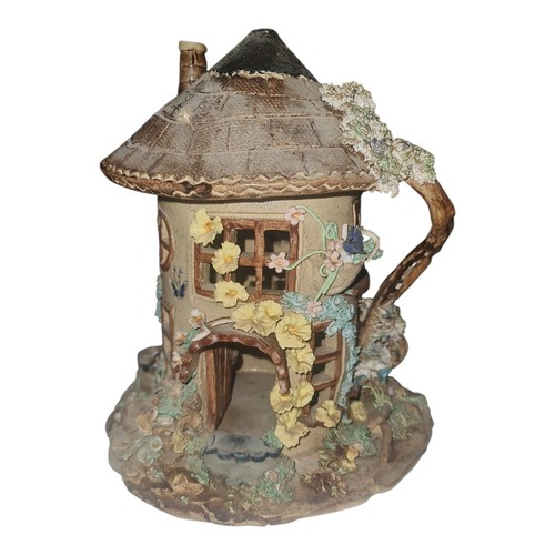 Vintage studio pottery fairy - pottery,