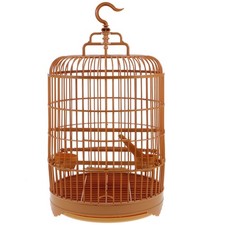 Round Bird Cage - 25cm Plastic