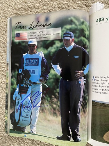 Tom lehman autograph royal - lehman,