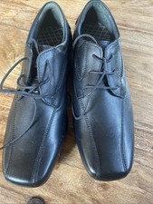 Boys Smart Rhino Black Shoes Size 3.5G