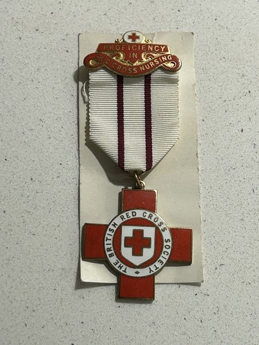 Vintage british red cross - british,