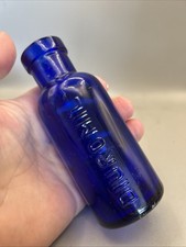 GENUINE EDWARDIAN POISON VINTAGE KITCHENALIA BOTTLE EMBOSSED “DUROMIL”