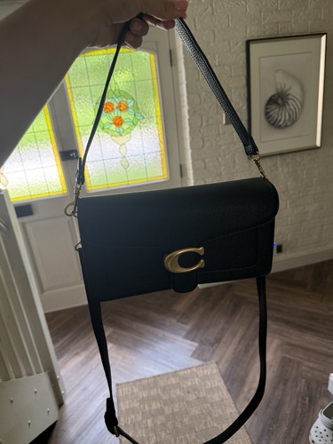 Black crossbody tabby bag with - tabby,
