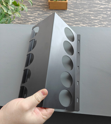 Wall mounted metal spray - wall-mounted,