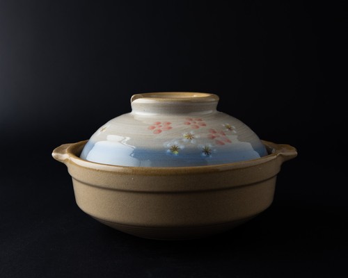 Japanese clay pot - clay,