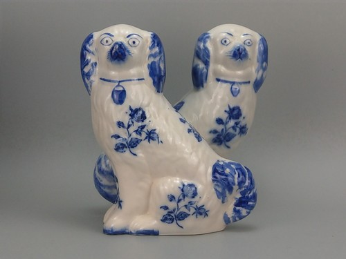 Pair vintage staffordshire - pair,