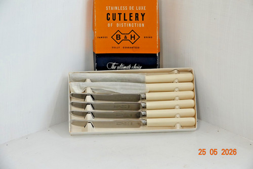 Set vintage table knives - vintage,
