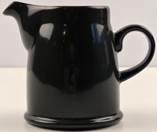 Oakleaf London Pottery Ceramic Creamer Milk Jug Small Dark Green