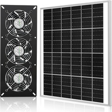 Solar 3 Fan Kit, 25W