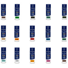 Direct Gloss Paint RAL Colours Aerosol Spray Touch Up Metal Wood Plastic PVC