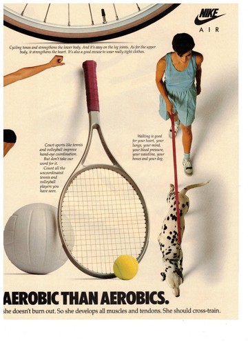 1989 nike air - nike, tennis