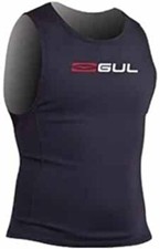 Gul Response RE7302 1.5mm Flatlock Wetsuit Vest Top Black Small New Watersports 