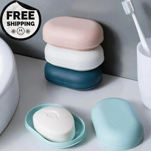 1pc soap box dish container - soap,