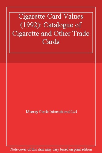 Cigarette card values - cigarette,