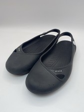 Crocs Black Flats Jayna Women