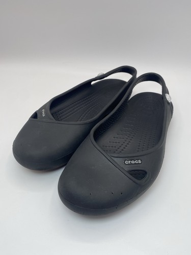 Crocs black flats jayna women - flats,