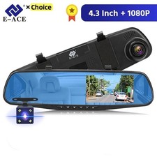 4.5" Mirror Dash Cam 2mp FHD