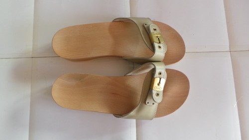 Scholl beige leather - beige,