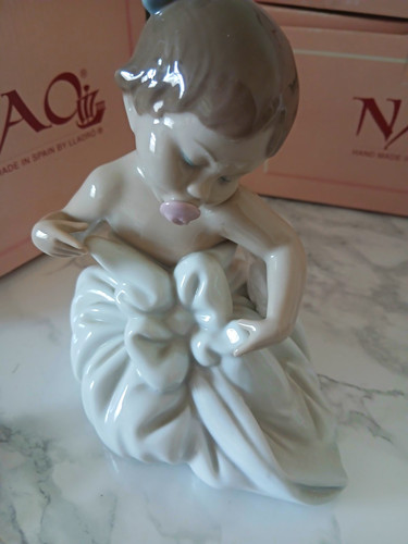 Nao porcelain baby - porcelain, figurine