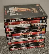 12 X 80s / 90s DVD Movies -