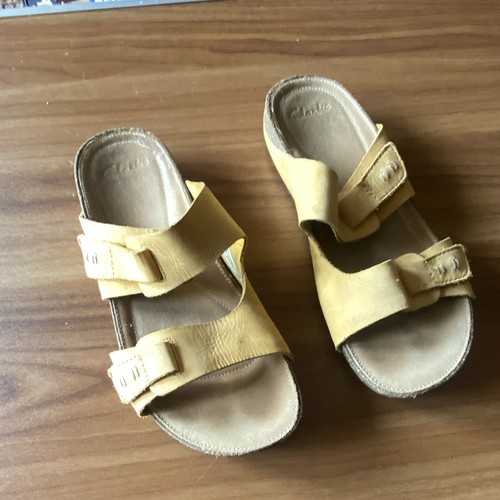 Clarks ladies tan - clarks, leather