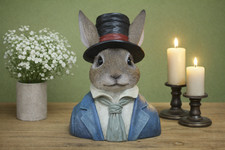 Dapper Dressed Rabbit Ornament