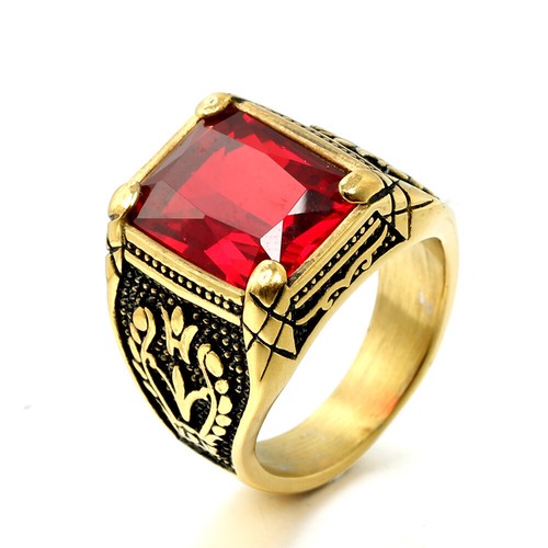 Men signet ring stainless - men's,