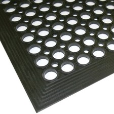 Superior Anti Fatigue Rubber Mats for Warehouse Workshop None Slip 1.5m x 0.9m 