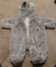 TU Baby Faux Fur Snowsuit Upto 1 Month