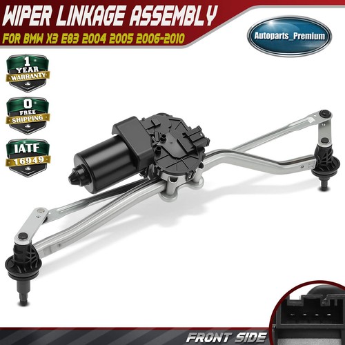 Front side wiper motor - front,
