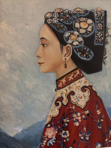 Vintage oil - (, style)