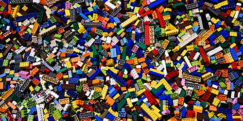 Lego mixed bulk lot - bulk, assorted