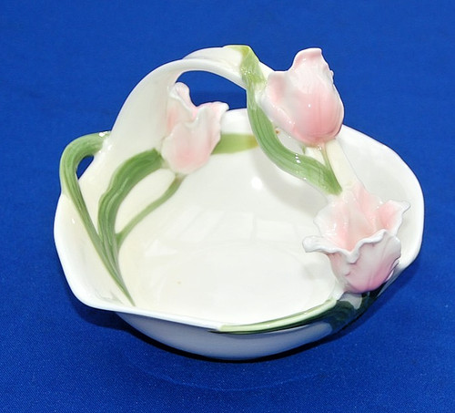 Graff porcelain pink tulips - porcelain,