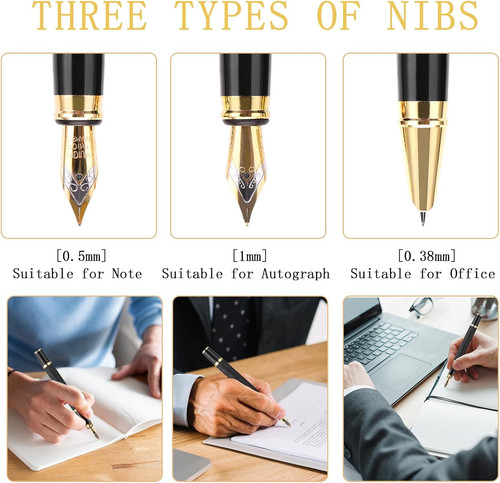 Metal fountain pen - pen, 3