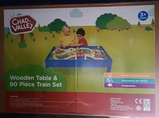 Chad Valley Wooden Train Set 90 Piece