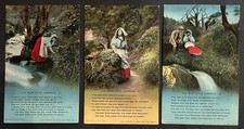 3 x WW1 Bamforth Song cards